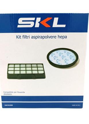 Набор фильтров для пылесоса rowenta zr006001