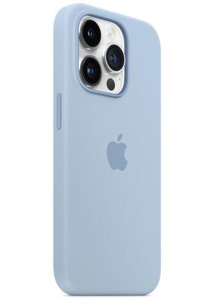 Чохол для смартфона silicone full case aaa magsafe ic for iphone 14 pro sky 2