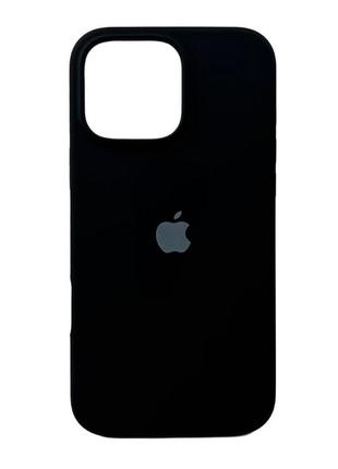 Чохол для смартфона silicone full case aa open cam for apple iphone 16 pro 14,black