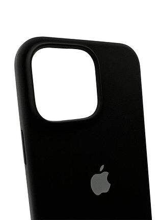 Чохол для смартфона silicone full case aa open cam for apple iphone 16 pro 14,black 5