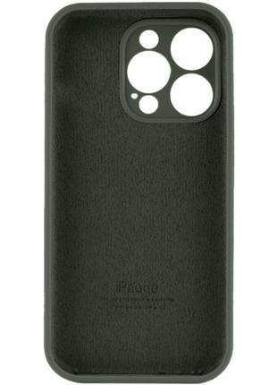 Чохол для смартфона silicone full case aa camera protect for apple iphone 13 pro 40,atrovirens 4