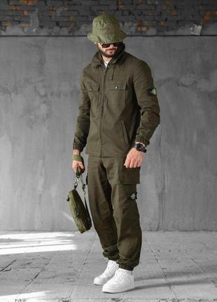 Костюм stone island haki ра5073