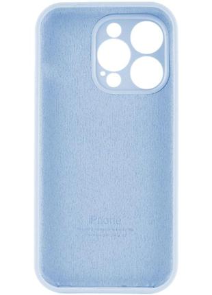 Чохол для смартфона silicone full case aa camera protect for apple iphone 13 pro max 27,mist blue 2