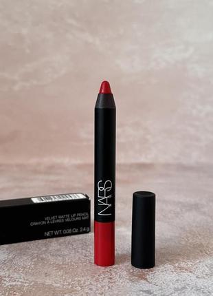 Уцінка❗️nars - velvet matte lip pencil - оксамитовий матовий олівець ✏️ для губ, 2457 - dragon girl, 2.4 g