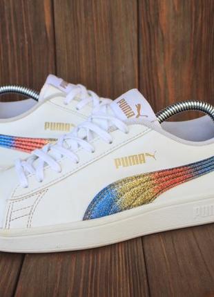 Кроссовки кеды puma smash v2 оригинал 37р кеди кросівки