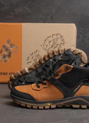 Мужские зимние кожаные ботинки under armour valsetz fox originals