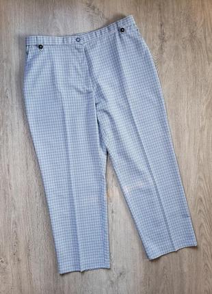 Брюки marks &amp; spencer в клетку 14-16 р-ру.