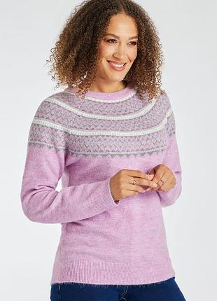 Теплый женский свитер джемпер bonmarche 18 (54-56) 2xl-3xl