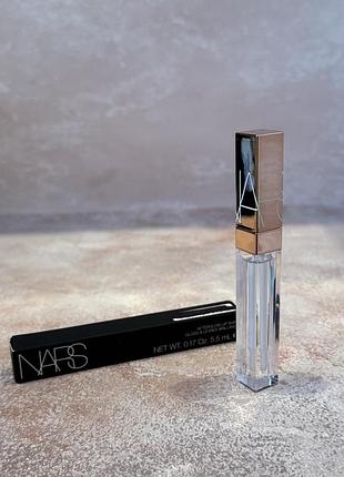 Nars - afterglow lip shine gloss - прозорий блиск для губ, triple x, 5.5 ml