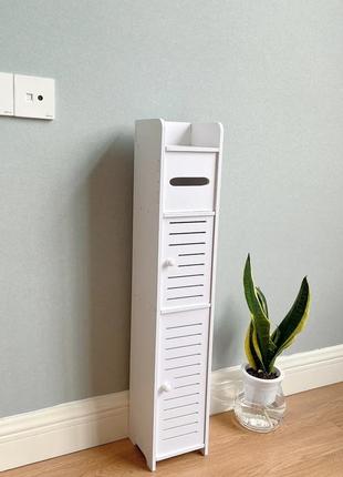 Узкий шкаф для ванной комнаты и туалета, держатель туалетной бумаги напольный pk-01...