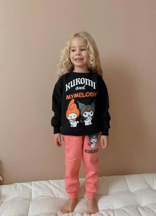 Спортивний костюм для дівчинки утеплений
kuromi куромі
