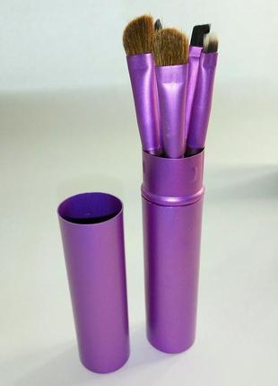 5 шт пензлі набір в тубусі для макіяжу probeauty