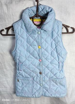 Жилет жилетка безрукавка дутая синтепон