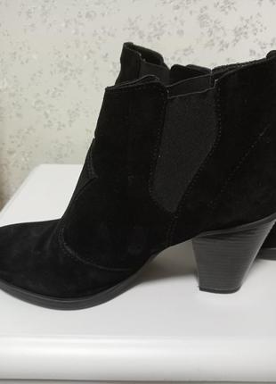 Ботинки,натуральная замша