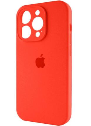Чохол для смартфона silicone full case aa camera protect for apple iphone 15 pro 11,red 3