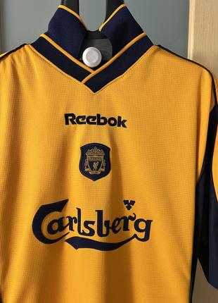Колекційна вінтажна футбольна футболка fc liverpool ліверпуль 2000х vintage