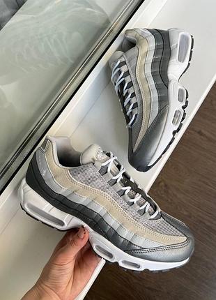 Nike air max 95 grey white