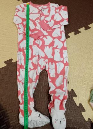 Флисовый человечек carters 24 мес