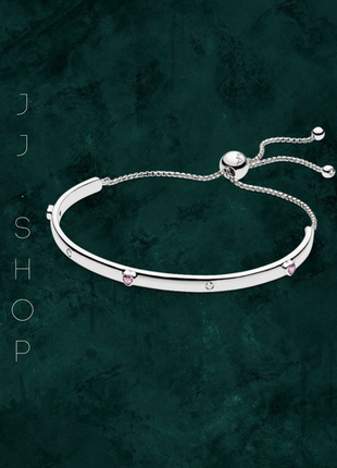 Серебряный браслет pandora 596585fpc