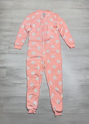 Фирменная прекрасная нежная мягкая женская пижама комбинезон домашней одежды