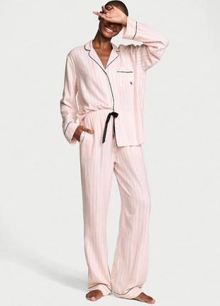 Victoria s victorias secret flannel long pajama set 2000 178263357