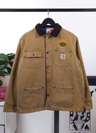 Куртка джакет carhartt x stussy