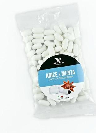 Драже menozzi de rosa anice e menta liquirizia 100g