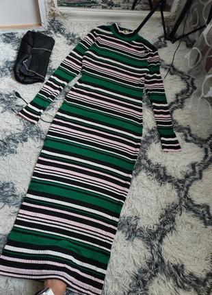 Приталена сукня платье прямое довга сукня платя