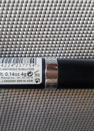 4 г стойкая финишная губная помада lasting finish, оттенок 200 soft hearted, rimmel london, 4 г