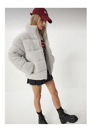 Курточка с мехом тедди