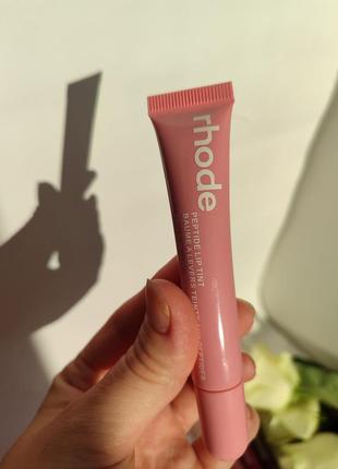Бальзам блиск для губ rhode peptide lip tin toast примнута коробка