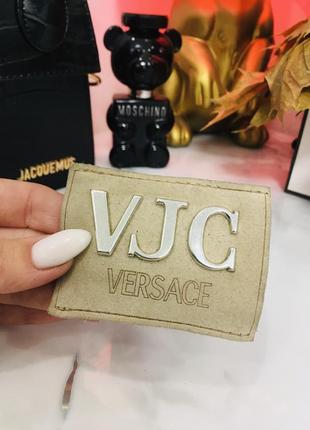 Оригинальная замшевая лейба кожа versace