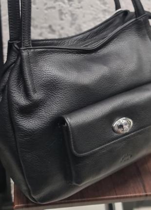 Кожаная женская сумка katana