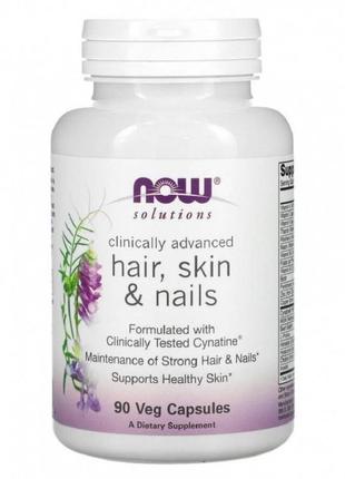 Now hair, skin & nails / волосся, шкіра та нігті у капсулах №90