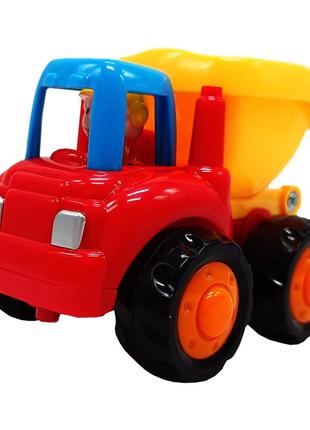 Детская машинка инерционная "самосвал" bambi 326 326 c(red)