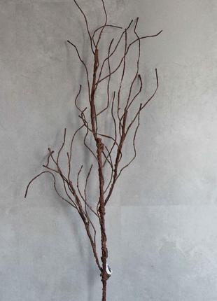 Искусственная, декоративная ветвь, цвет светло-коричневый, 145 см ветви премиум-класса для интерьера, декора.
