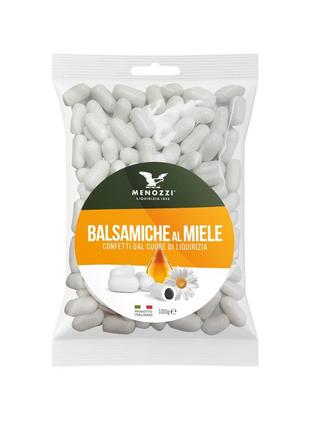 Драже menozzi de rosa balsamiche miele liquirizia 100g