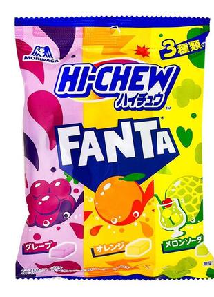 Жевательные конфеты morinaga hi chew fanta 68g