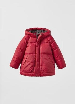 Zara новый зимний пуховик 18-24 месяца, 3-4 года (104 см), 4-5 лет (110 см). новый