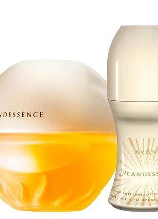Incandessence парфумно-косметичний набір « avon incandessence для неї» 2 од.