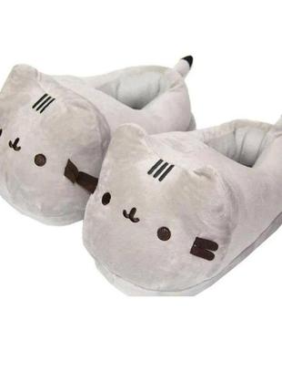 Тапочки hello kitti кигуруми для взрослых и детей,домашние тапочки hello kitti   , плюшевые  тапочки для детей