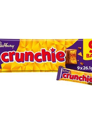 Батончики cadbury crunchie 9s 234g