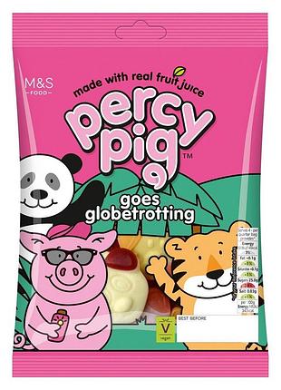 Мармелад m&s food percy pig goes globetrotting 170g