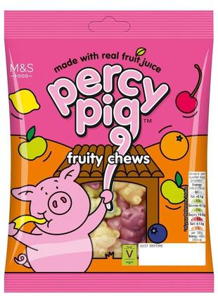 Мармелад m&s food percy pig fruity chews 150g