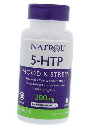 Гидрокситриптофан, 5-htp 200, natrol 30таб (72358017)
