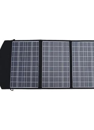 Портативна сонячна панель 100w. складана сонячна панель з usb, вихідна напруга 18 в 9111