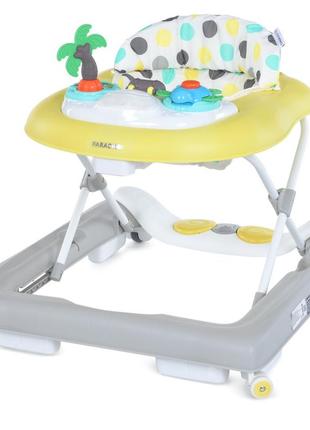 Дитячі ходунки el camino me 1103 yellow з музикою та світлом