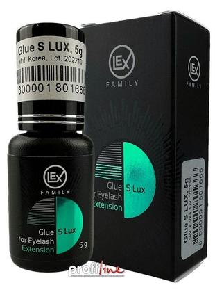 Клей для нарощування вій lex s lux 5 мл