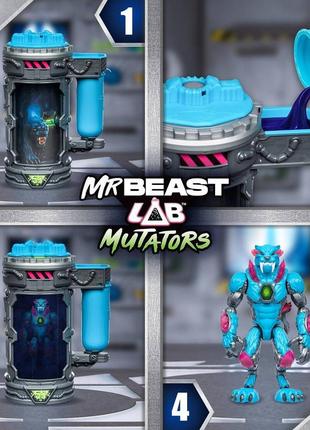 Игрушка mrbeast lab mutators iconic panther action figure 4