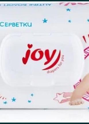 Вологі серветки joy